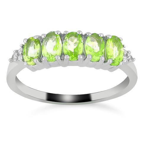 NATURAL TANZANITE MULTI GEMSTONE RING IN 925 SILVER